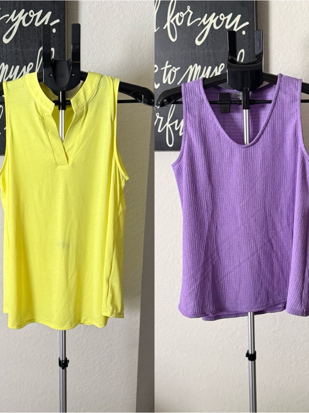 Dear Scarlett & White Birch Tank Tops NWT